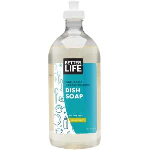 image:imageBetter Life Dish Soap  Liquid Dishwashing Soap with Vitamin E and Aloe for Home amp Kitchen Sink  No Gloves Required Kitchen Soap for Sensitive Skin  22oz Pack of 2 Currant and CitrusLemon Mint