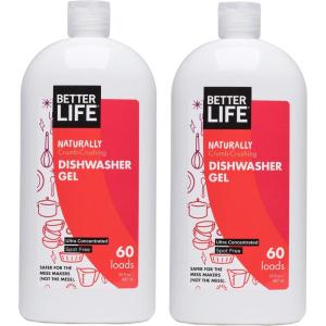 image:imageBetter Life Dishwasher Detergent Gel  Automatic Dishwasher Cleaner  Concentrated Liquid Gel Dish Detergent Soap  30oz Pack of 2 Unscented30 Fl Oz Pack of 2