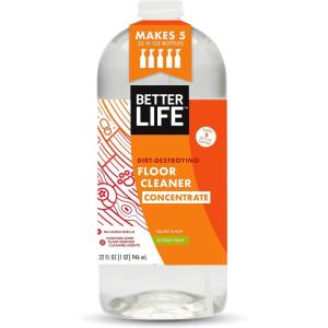 image:imageBetter Life Floor Cleaner Concentrate Liquid Multipurpose Cleaner for Wood Tile Laminate Vinyl Bamboo  Citrus Mint 32ozCitrus Mint Concentrate