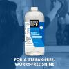 image:imageBETTER LIFE Glass Cleaner Concentrate  StreakFree Window Cleaner for Home Kitchen Bathroom Shower Car  Works on Glass Windows Mirrors Light Fixtures  32oz Unscented