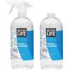 image:imageBetter Life Glass Cleaner Streakfree Window Cleaner Surface Cleaning Spray Mirror Screen and Shower Door Cleaner Removes Fingerprints Dust Dirt Unscented 32 Oz Pack of 132 Fl Oz Pack of 2