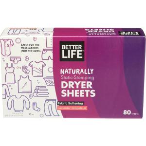 image:imageBetter Life Dryer Sheets Fabric Softener Sheets for Fresh Laundry Lavender Grapefruit 80 CountGrapefruit