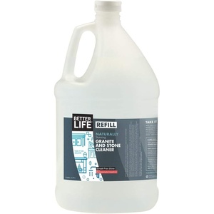 image:imageBetter Life Granite Cleaner and Polish  Stone Countertop Cleaner for Marble Quartz Slate Concrete Surfaces or Floors  StreakFree Granite Stain Remover  16oz Pomegranate amp Grapefruit128 Fl Oz Pack of 1